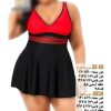 لباسخواب راحت دامنی کمر تور کشی بیگ سایز-1004- sexy lingerie