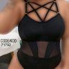 بادی سایز بزرگ- بادی کمر کش بیگ سایز- بادی توری زنانه بزرگ سایز-71792- body lingerie- nightgown-بادی زنانه دنیرا