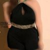 لباس مجلسی بیگ سایز-سرهمی مجلسی سایز بزرگ-لباس دنیرا-71839-big size dress