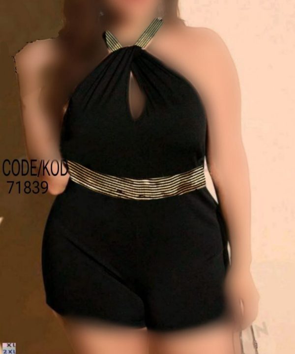 لباس مجلسی بیگ سایز-سرهمی مجلسی سایز بزرگ-لباس دنیرا-71839-big size dress