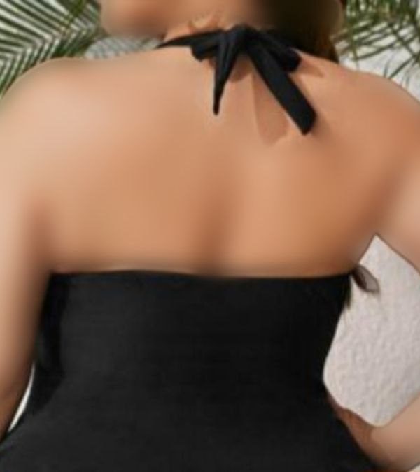 لباسخواب بیگ سایز توری مشکی-لباس خواب سایز بزرگ دامن دار-لباس دنیرا-71846-lece sexy lingerie