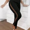 شلوار زنانه سایز بزرگ-شلوار فانتزی سایز بزرگ-لباس دنیرا-71917-sexy pants