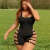 لباس خواب سکسی سایزبزرگ-لباس خواب فانتزی سایزبزرگ-سرهمی سایزبزرگ دنیرا-71926-sexy lingerie