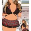 کاستوم دانش اموزی سایز بزرگ-کاستوم سایز بزرگ-لباس خواب فانتزی سایز بزرگ-2011-sexy custom lingerie