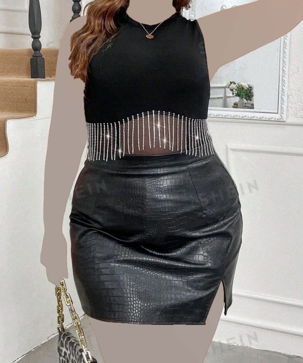 بادی مهمونی سایز بزرگ-بادی مجلسی-لباس جشن-لباس زنانه سایز بزرگ دنیرا-72011-sexy body lace sheer women dress