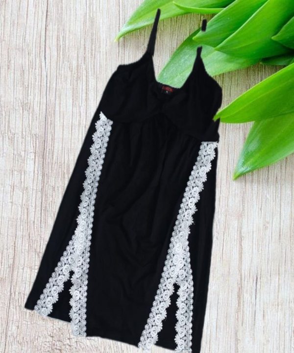 لباس خواب نخی سایز بزرگ-لباس خواب سایز بزرگ-لباس تو خونه ای-لباس زنانه نخی-sexy black dress women