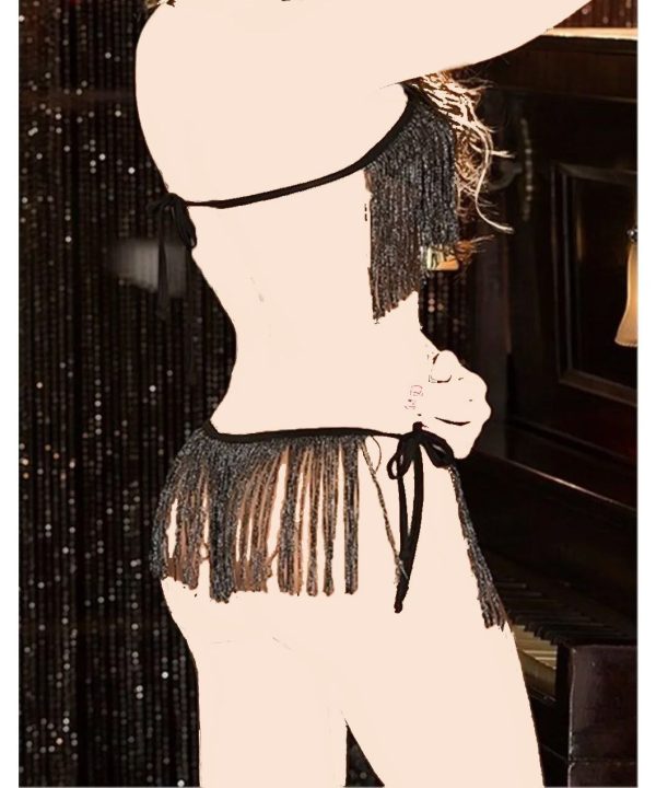 ست دو تکه سکسی- لباس سکسی-لباس زیر فانتزی-ست شرشره ای-sexy lingerie two pieces