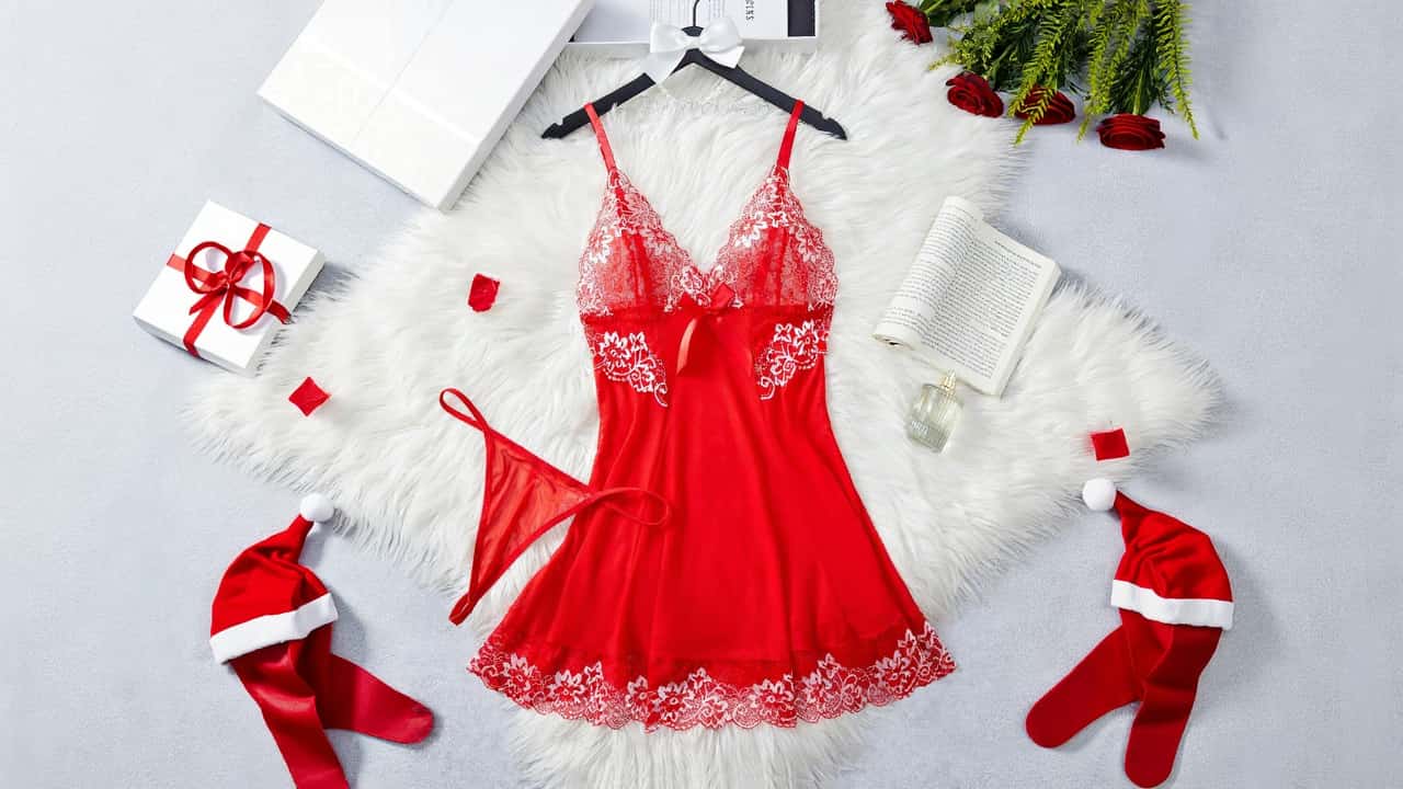 لباس خواب سایز بزرگ دنیرا-لباس خواب فانتزی-لباس خواب سکسی-لباس خواب بیگ سایز دنیرا-sexy lingerie nightgown dress women
