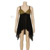 لباس خواب سایز بزرگ-لباسخواب بیگ سایز-لباسخواب طلایی-لباسخواب سکسی-1028-sexy black lace lingerie women