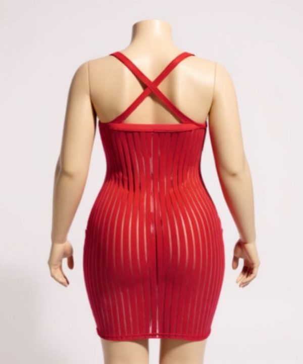 لباس خواب شب-لباسخواب سایز بزرگ-لباسخواب زنانه دنیرا-لباسخواب قرمز-1201-sexy lace red lingerie women
