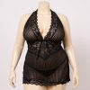 لباسخواب سایز بزرگ-لباس بیگ سایز-لباس زنانه دنیرا-لباس سکسی تور-1229-sexy lace lingerie women