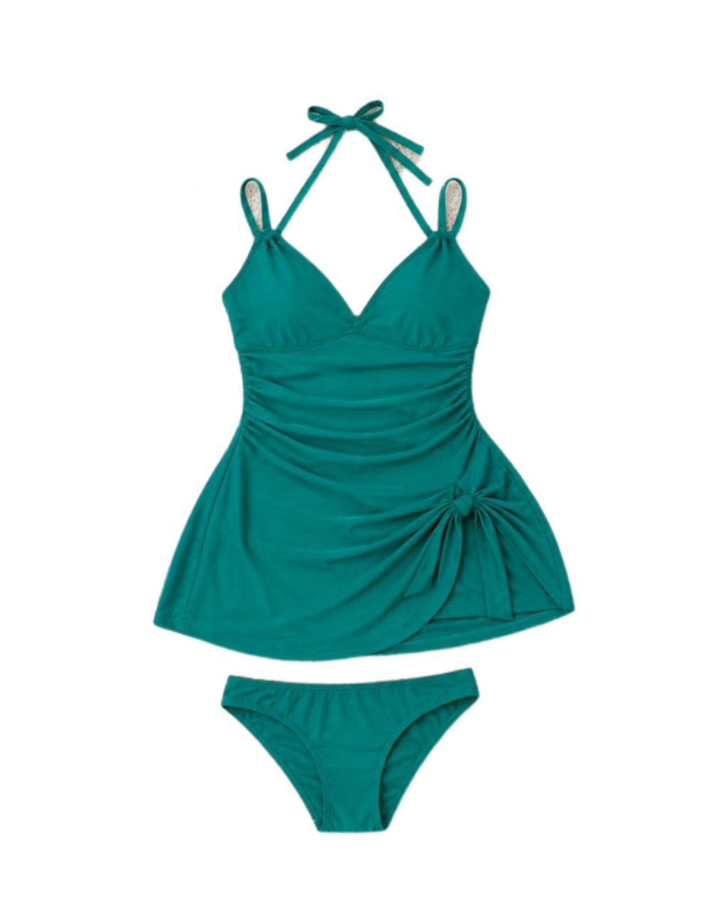 مایو سایز بزرگ-مایو زنانه سایز بزرگ-مایو دامن دار-مایو بندی-81512-swimsuit plus size women