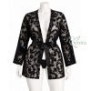 روبدوشامبر سایز بزرگ-روبدوشامبر تور-روبدوشامبر-روبدوشامبر فانتزی-black lace robیoshambr lingerie-81577