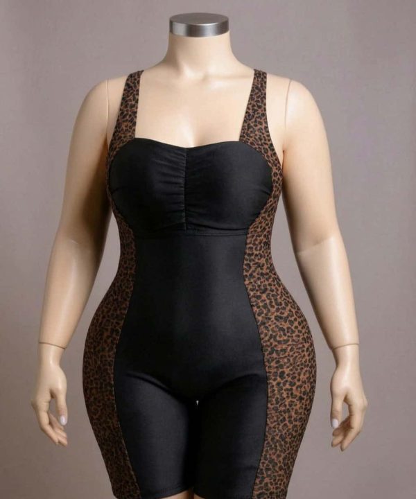 سرهمی اسپرت سایز بزرگ-لباس باشگاه سایز بزرگ-لباس زنانه سایز بزرگ-81565-sport wear- sport cloth