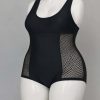 مایو زنانه پادار-مایوسایز بزرگ-مایو بیگ سایز-مایو زنانه سایز بزرگ-black_swimwear