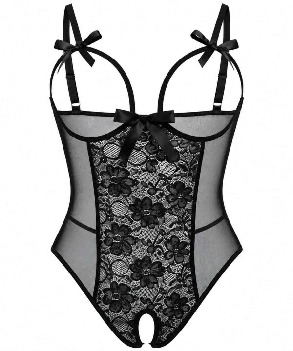 sexy lace red lingerie women couples and open crotch-بادی سکسی- لباسخواب تور باز-بادی فانتزی فاق باز و سینه باز