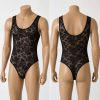 بادی مردانه تور گل دار مشکی-لباس سکسی مردانه-لباس توری مردانه-لباس برده-black lace body for men